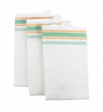 Aunt Martha's Vintage Green Stripe Towel